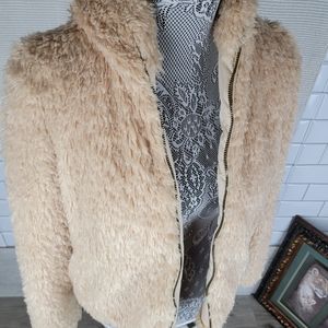 MIDNIGHT VELVET Hooded Jacket